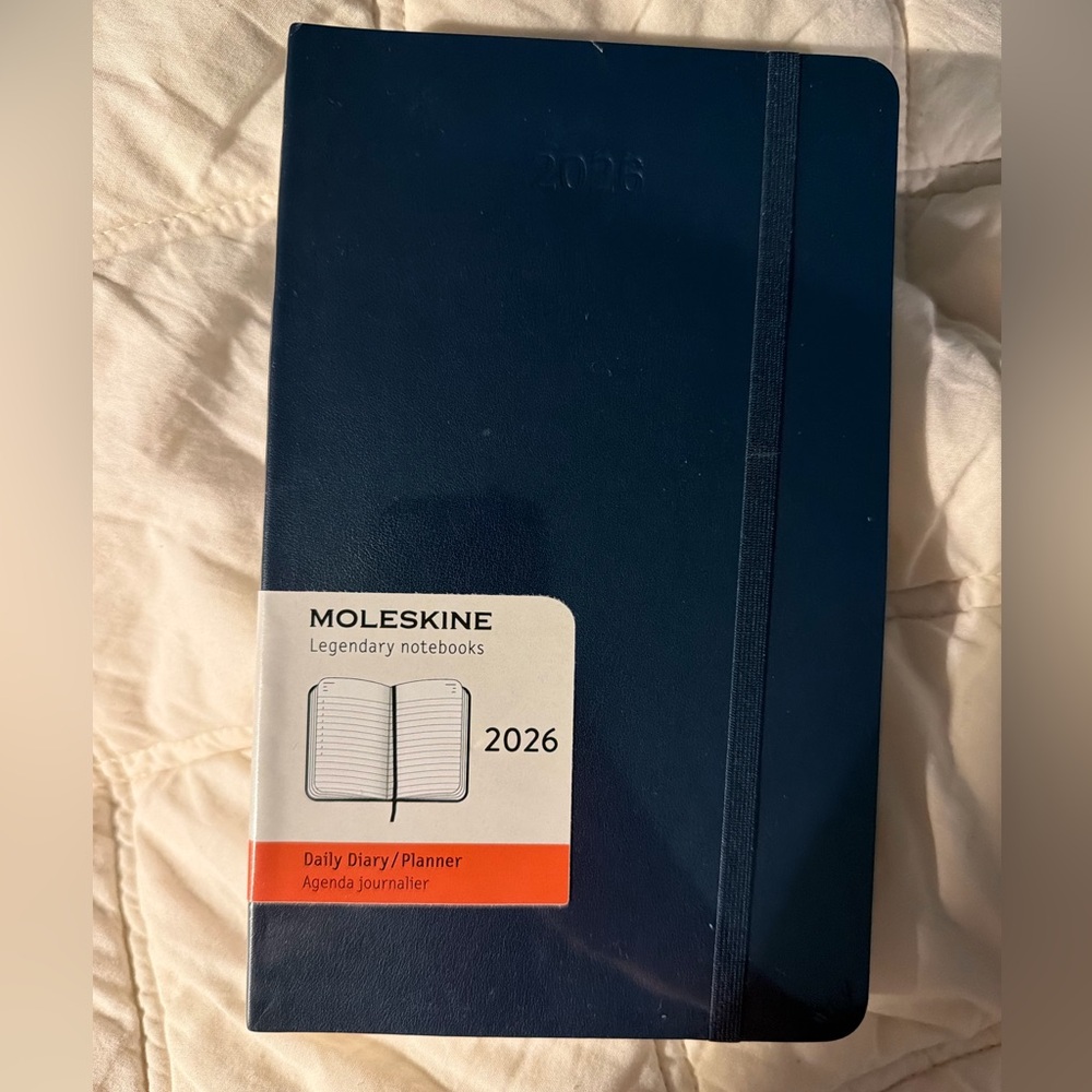Moleskine Blue 2026 Daily Diary/Planner